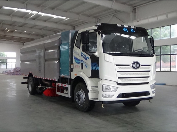 解放純電動(dòng)洗掃車