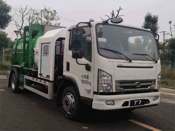 比亞迪7方純電動餐廚垃圾車 比亞迪7方純電動餐廚垃圾車