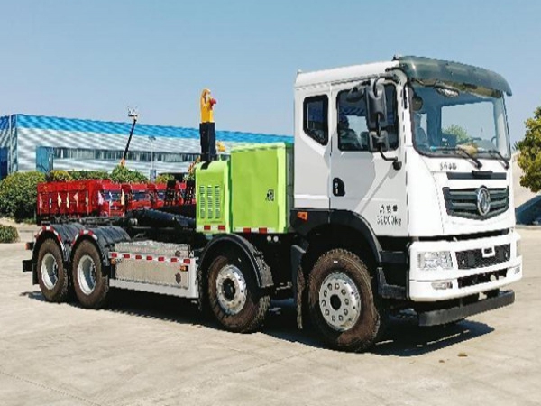 12-20立方純電動車廂可卸式垃圾車